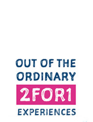 Out of the ordinary 2FOR1 experiences